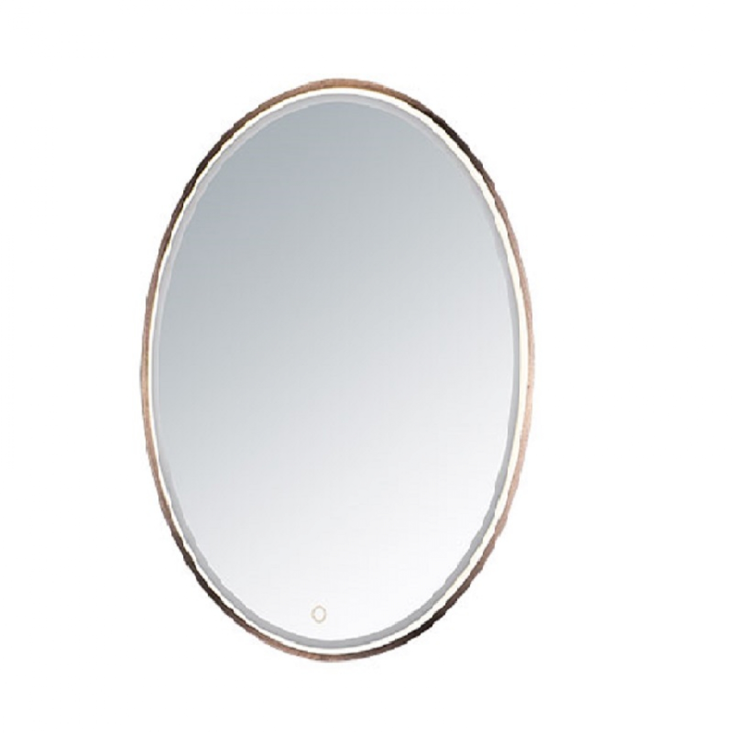 ENE-OV09 -Oval LED Mirror with Anti-Fog Technology for Commercial Spaces