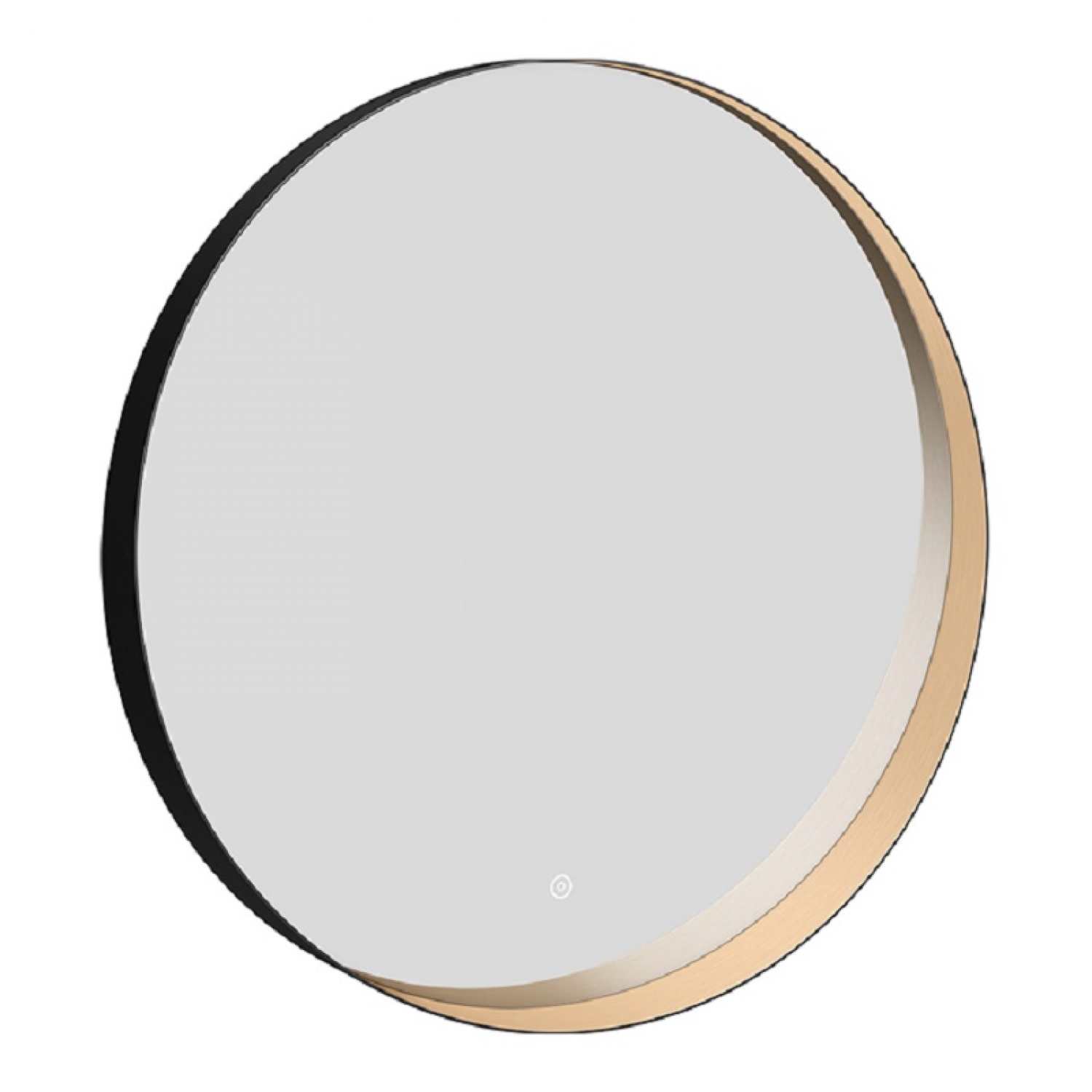 ENE-RD53 -Round LED Mirror for Hotels with Adjustable Lighting