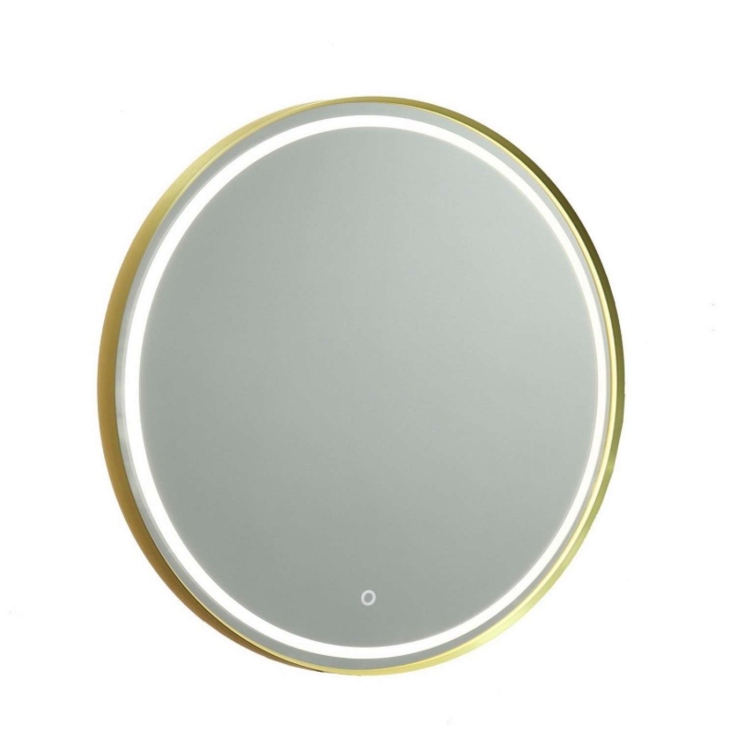 ENE-RD47 -Round Lighted Mirror for Bathroom with Adjustable Brightness