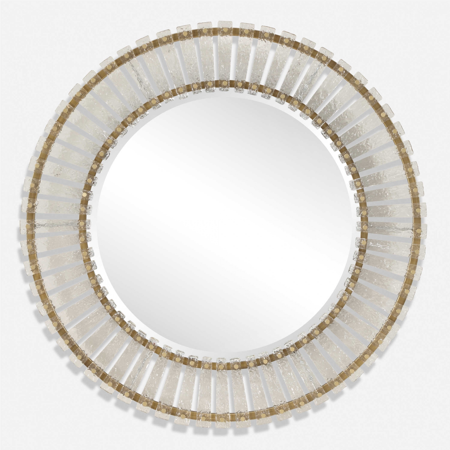 ENE-SFM020 -Round Special Framed Mirror for Boutique Hotel Rooms