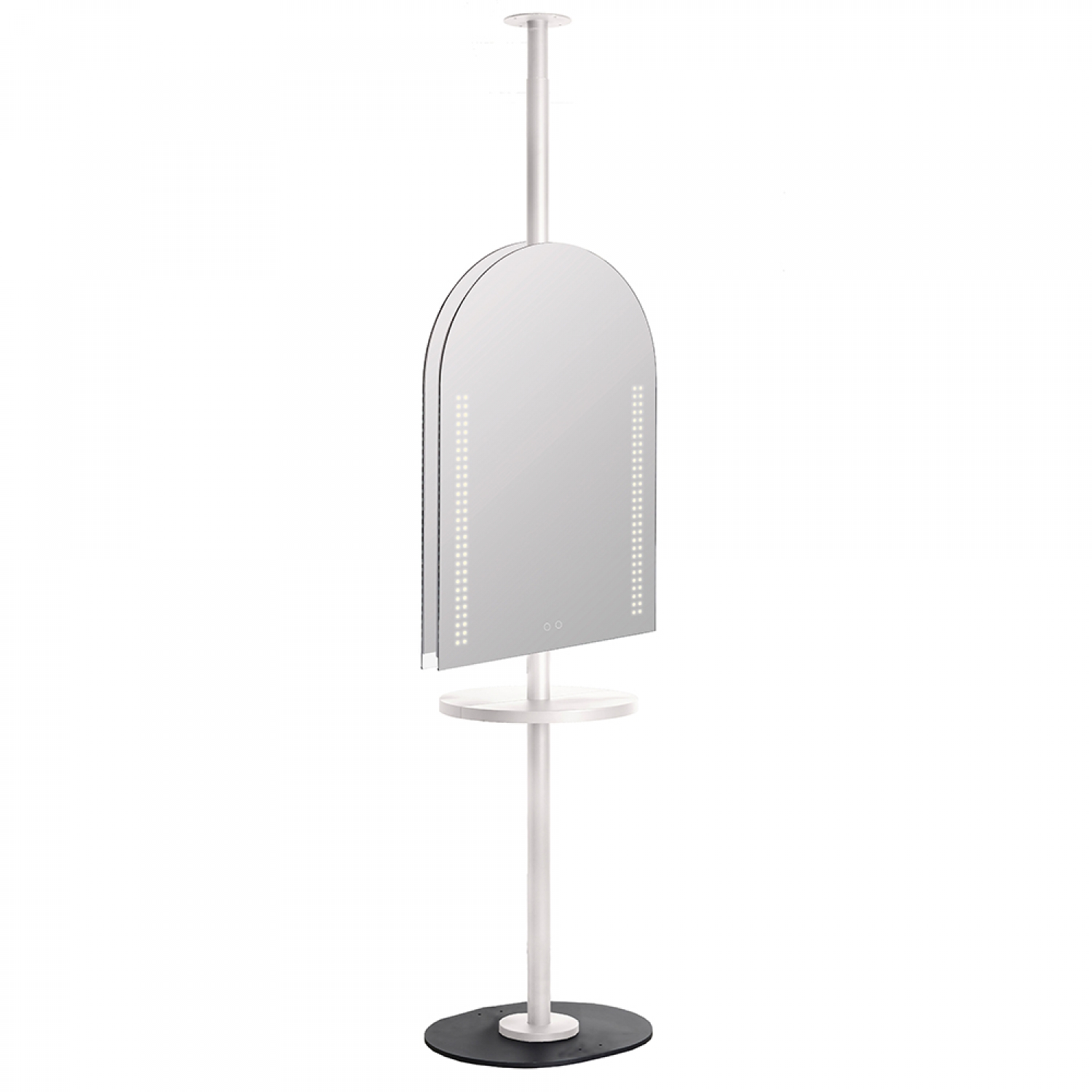 ENE-FSSM015 -Freestanding Mirror with Customizable Features for Salons