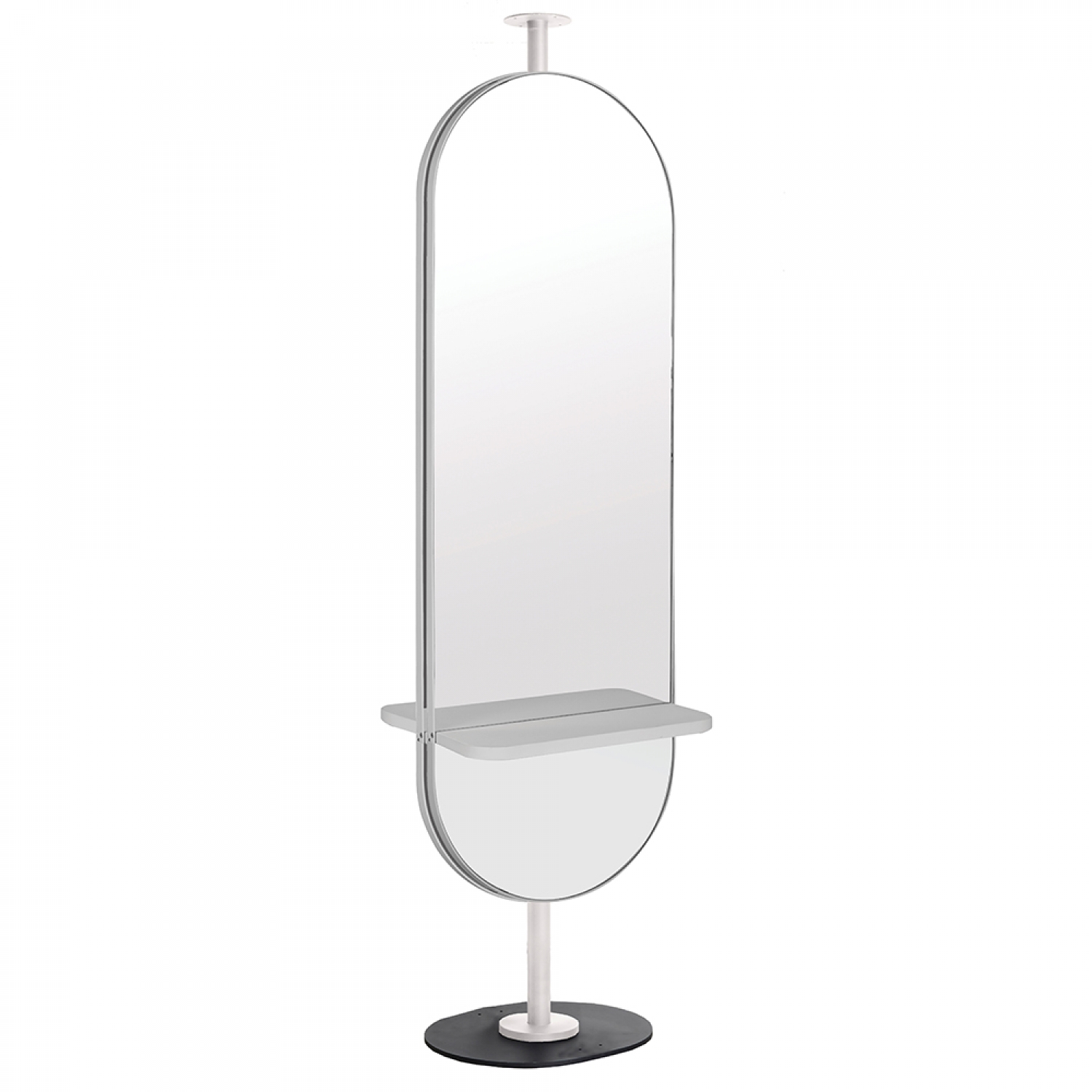 ENE-FSSM016 -Salon Mirror with LED Backlight and Free-Standing Support