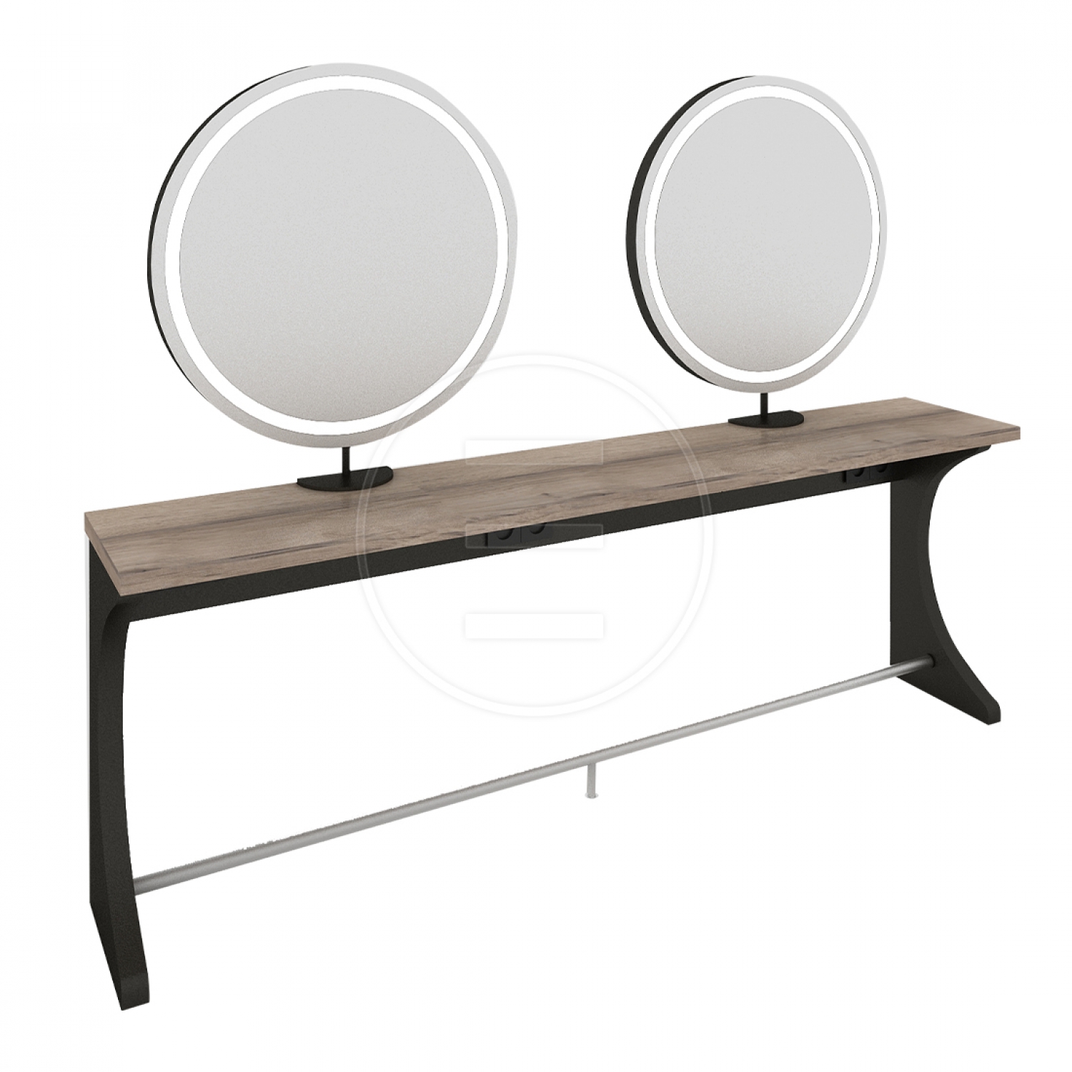 ENE-CSM022 -Compact Countertop Mirror for Hairdressers and Stylists