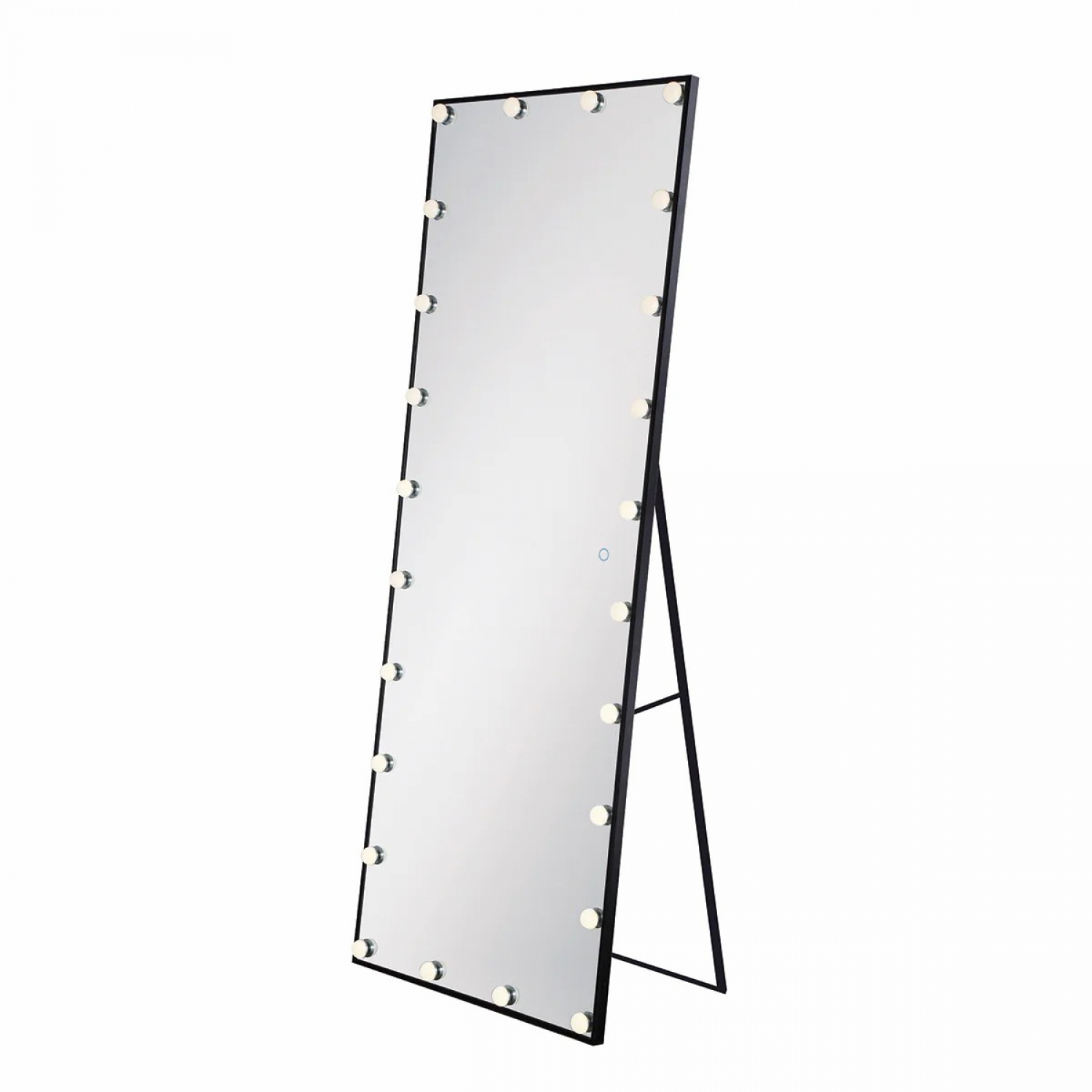 ENE-FSFL040 -  Lighted Full-Length Mirror with Elegant Beveled Edges