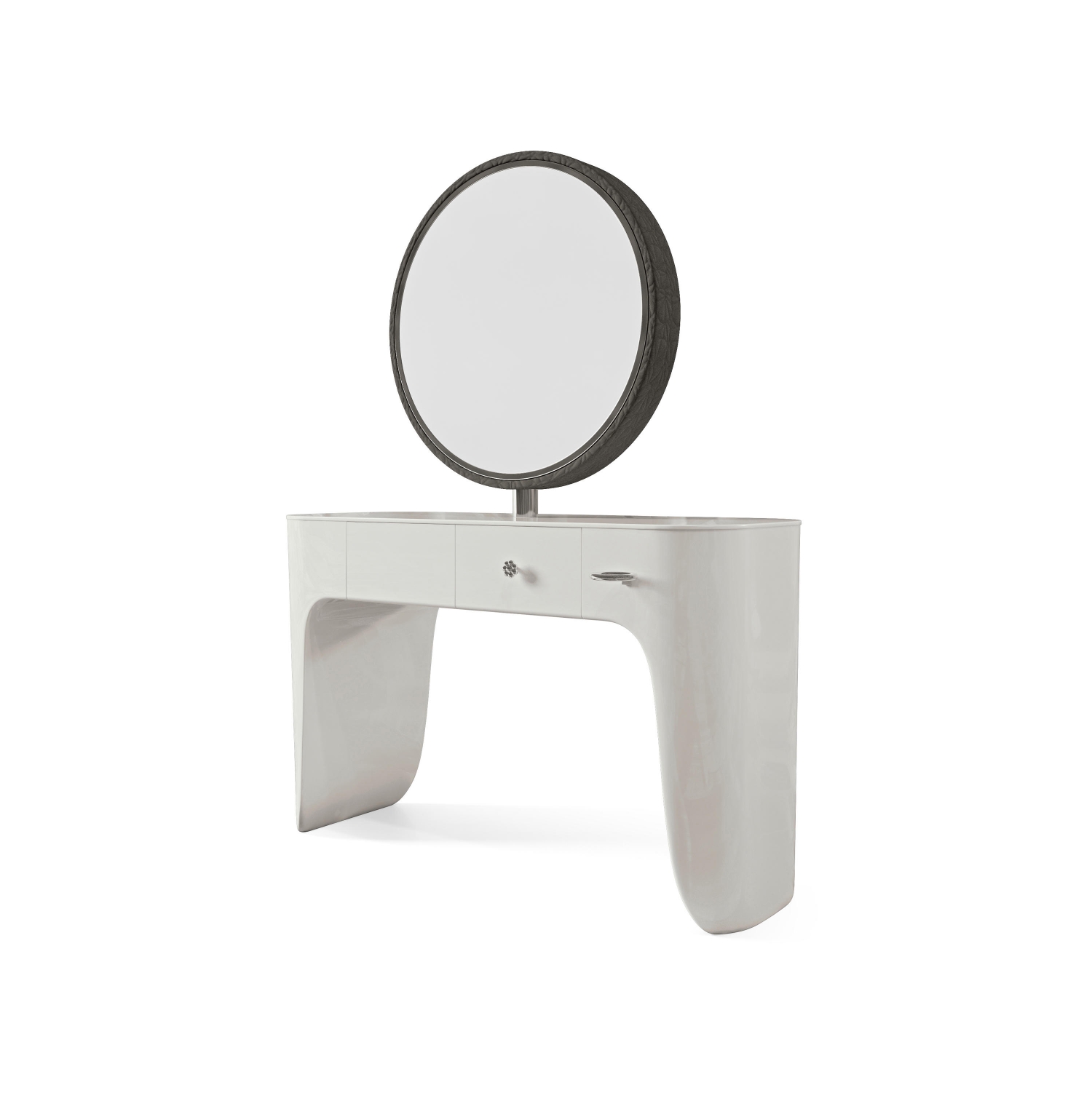 ENE-CSM027 -Space-Saving Countertop Mirror with Foldable Design