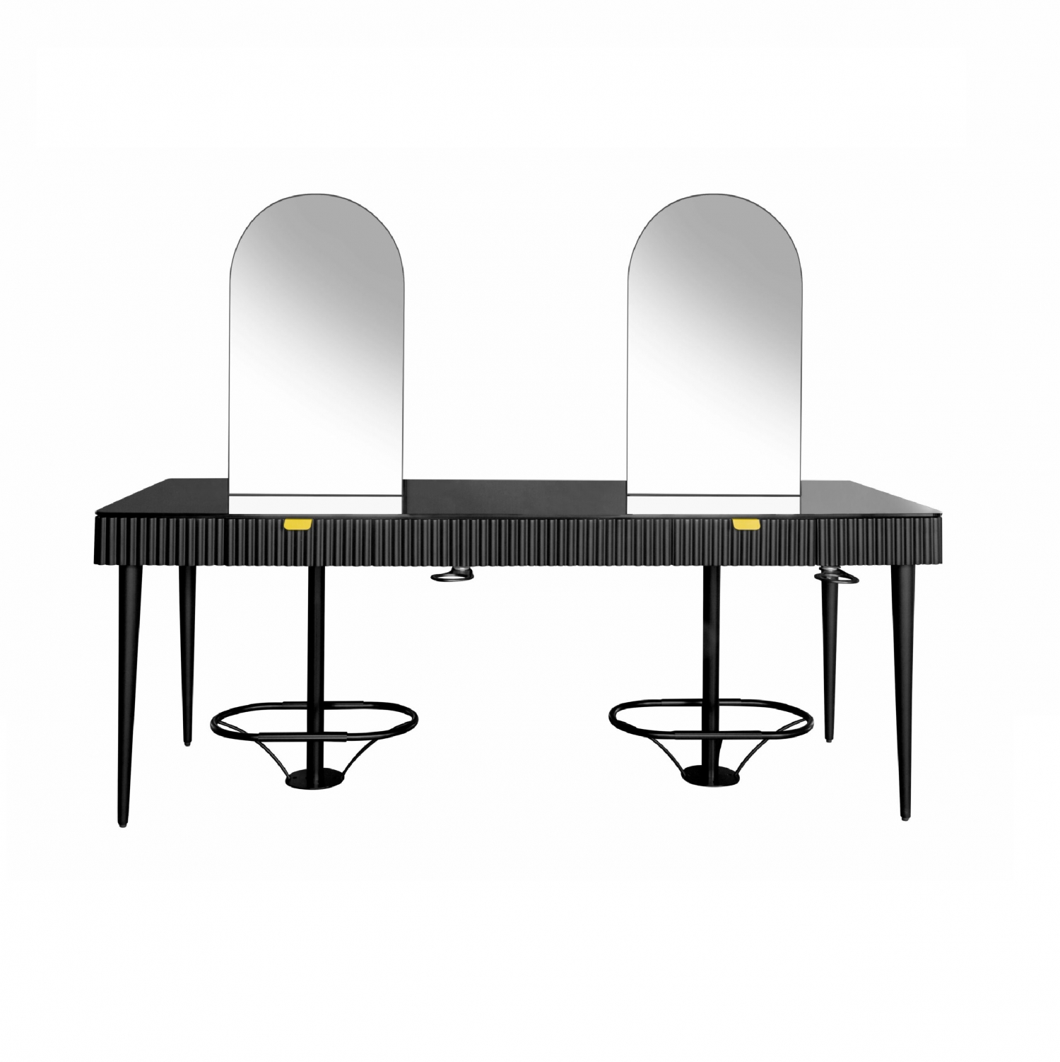 ENE-CSM041 -Framed Countertop Salon Mirror with Elegant Design