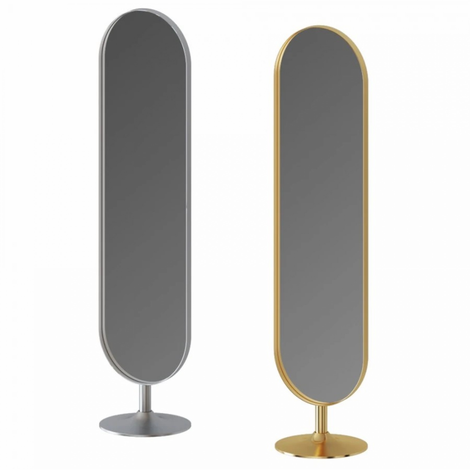 ENE-FSFL021 -  Illuminated Full-Length Mirror with Touch-Free Controls