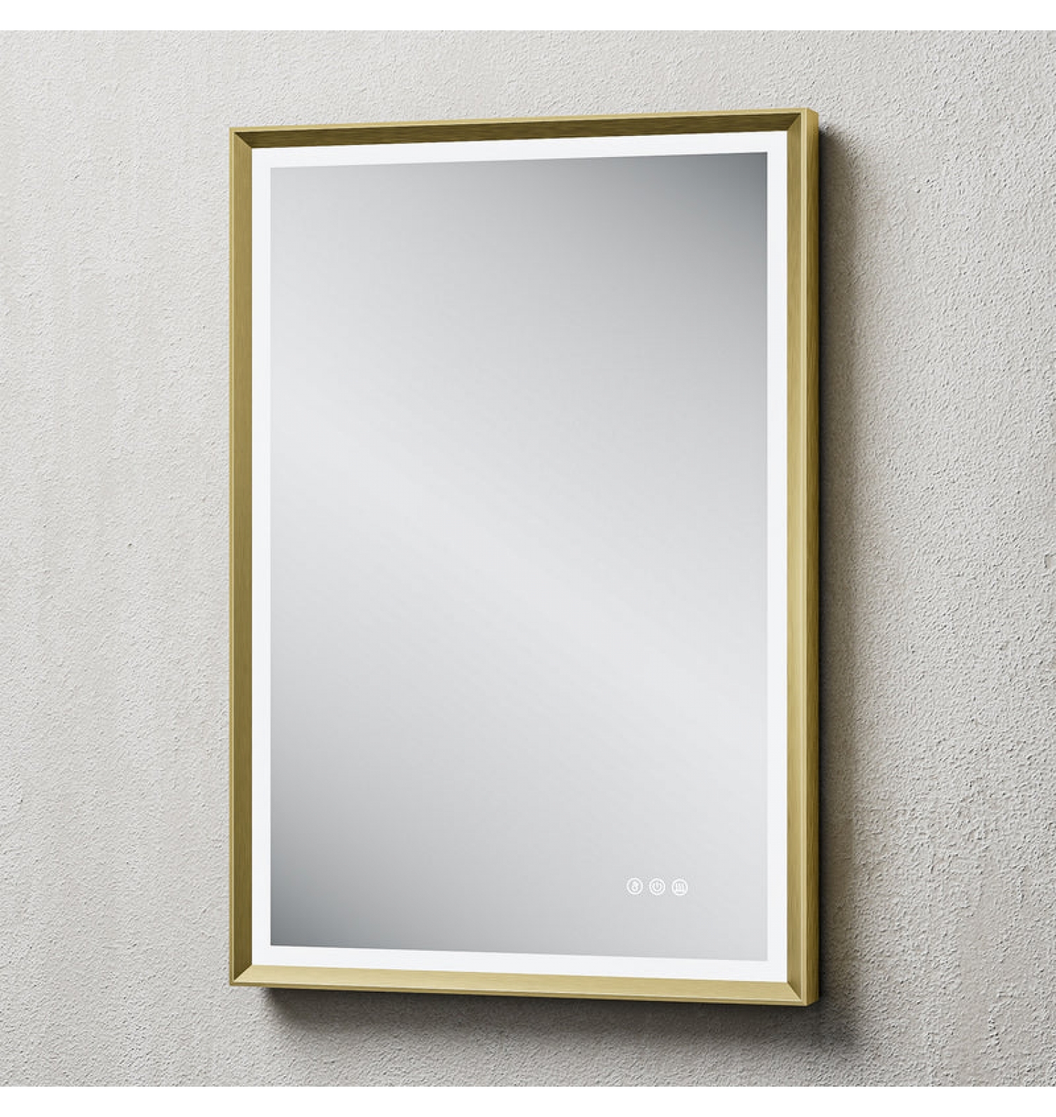 ENE-RC04 - Modern Rectangular LED Bathroom Mirror with Backlight