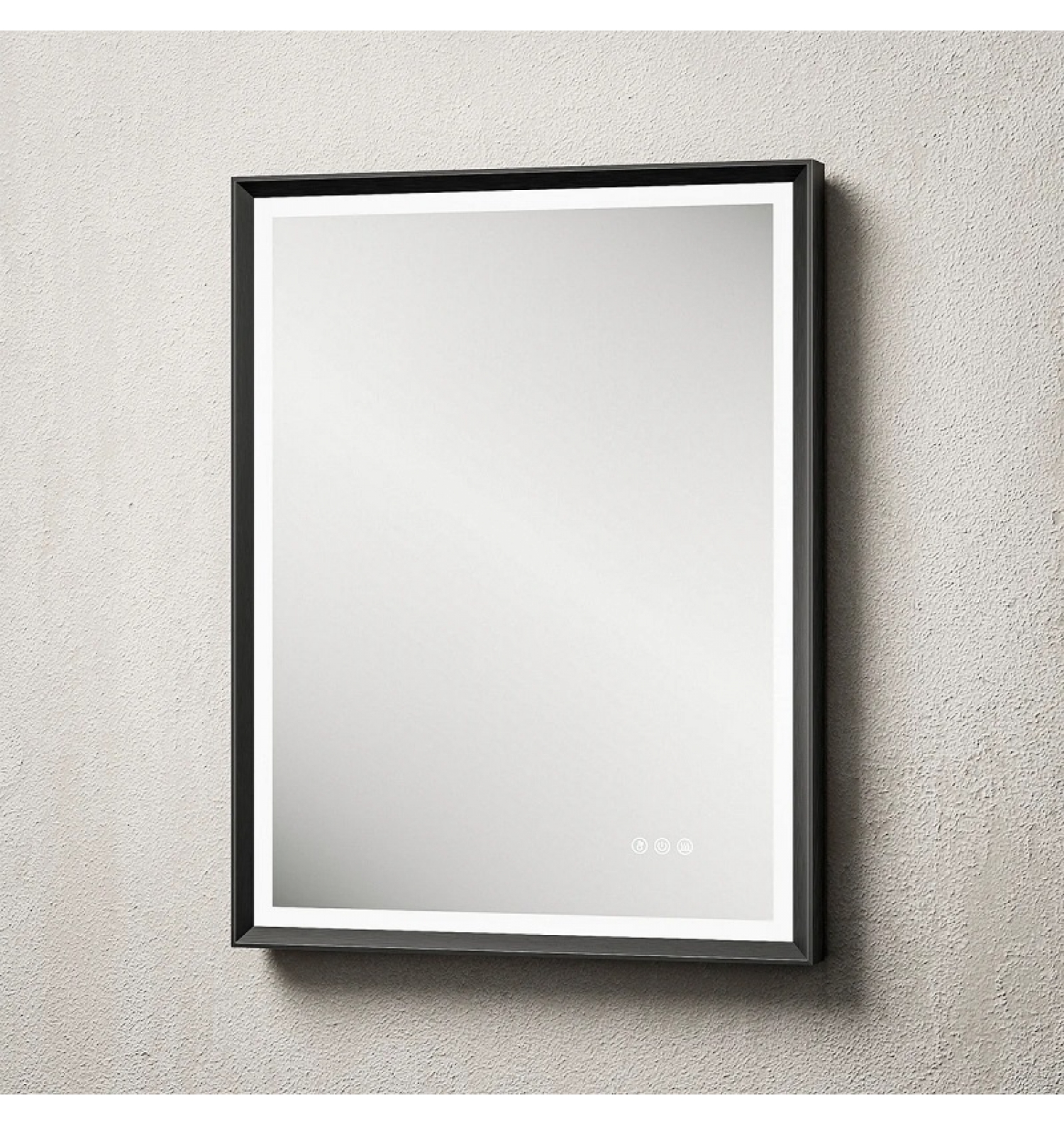 ENE-RC05 - Rectangular LED Bathroom Mirror with Touch Controls