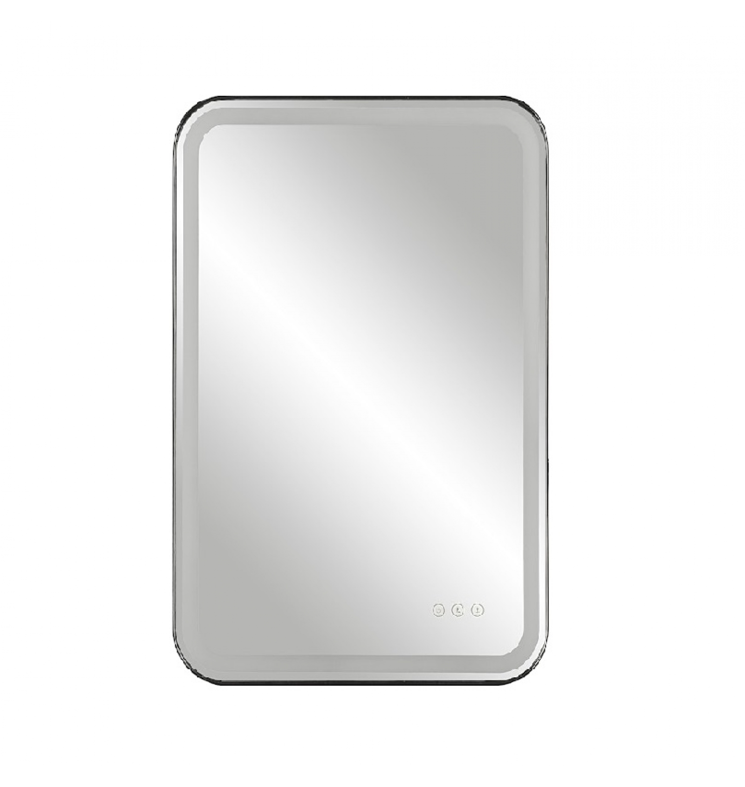 ENE-RC23- Adjustable Brightness Rectangular LED Bathroom Mirror for Hotels