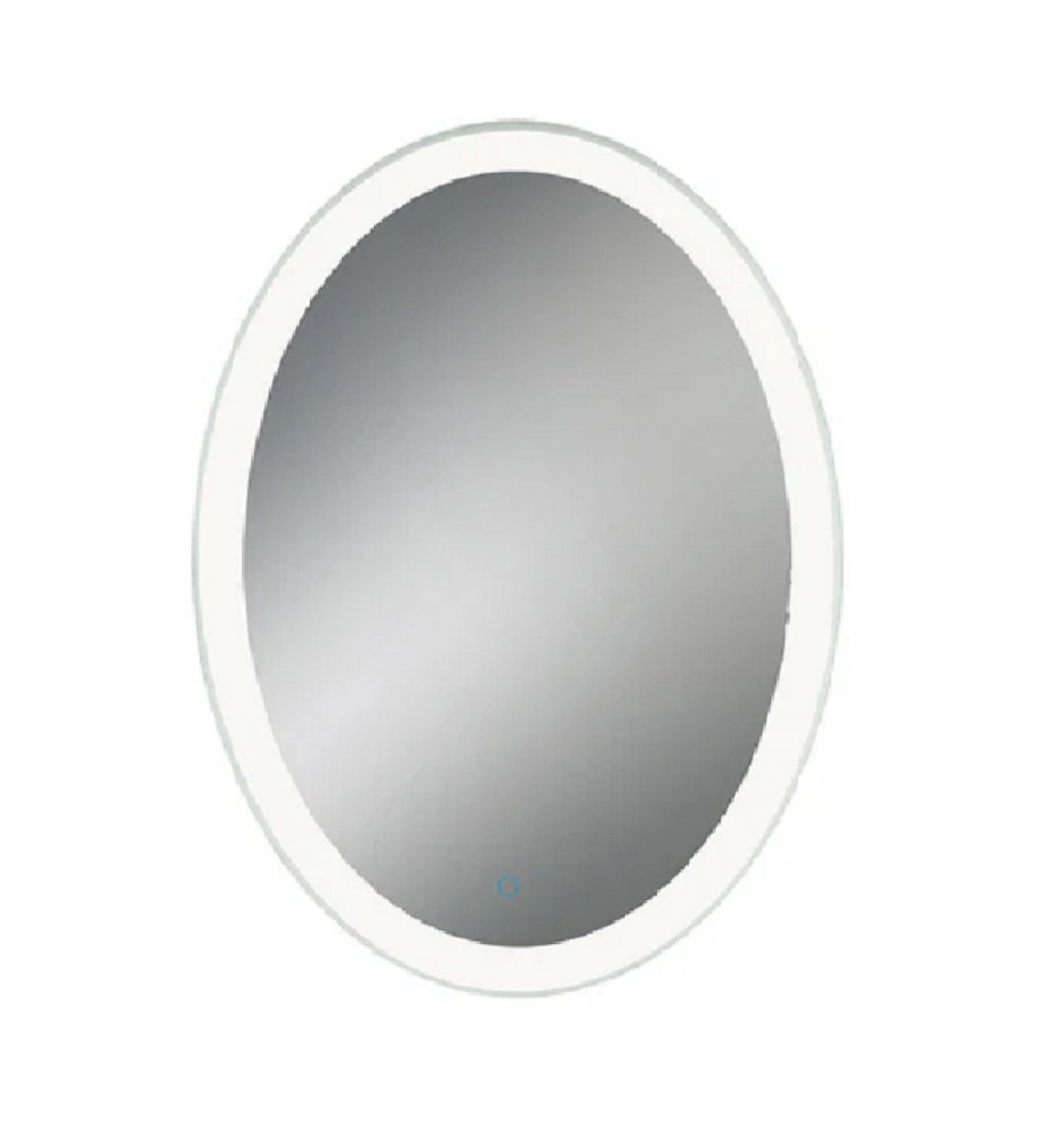 ENE-OV05 -Oval LED Mirror with Smart Features for Commercial Bathrooms