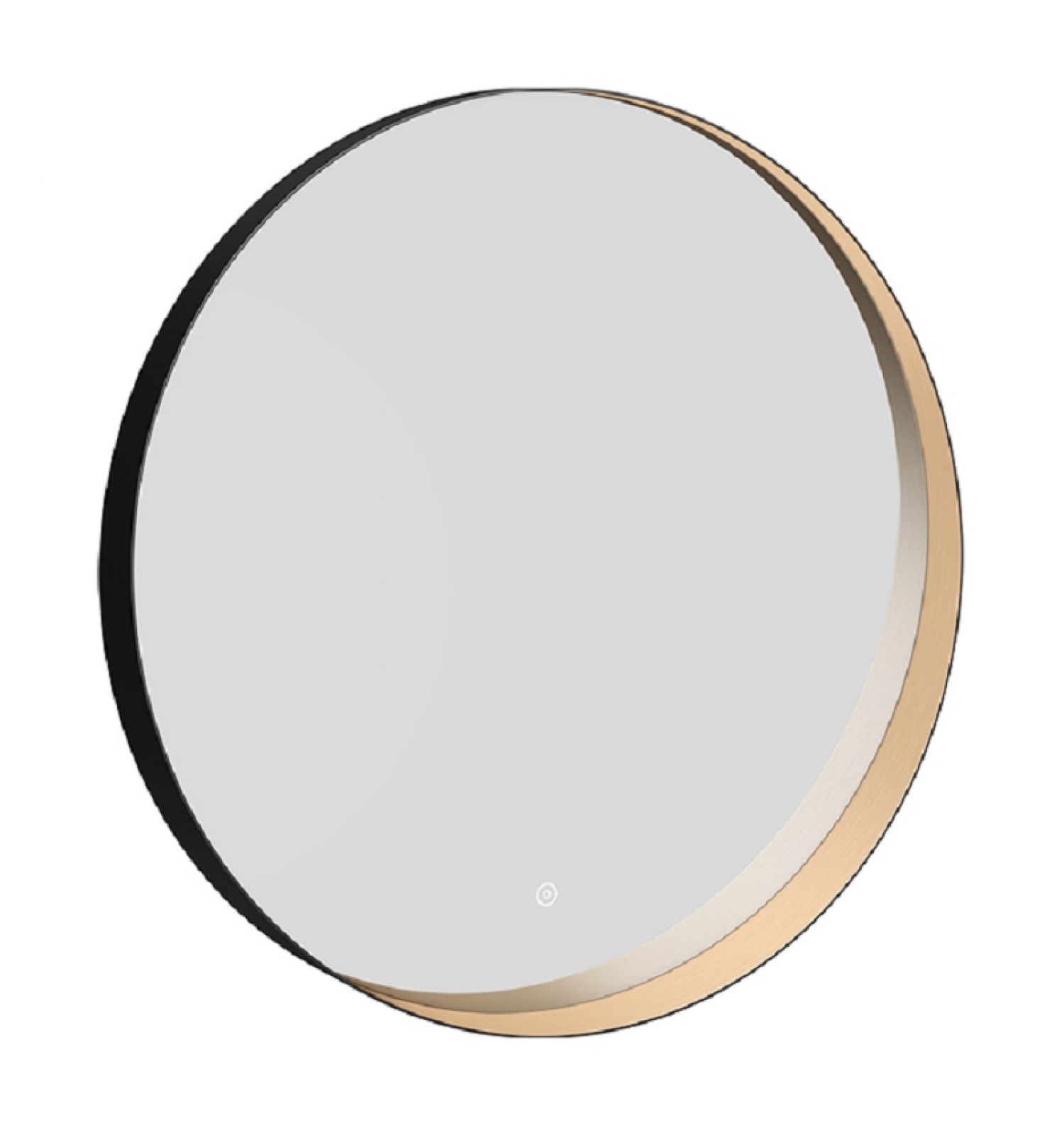 ENE-RD53 -Round LED Mirror for Hotels with Adjustable Lighting