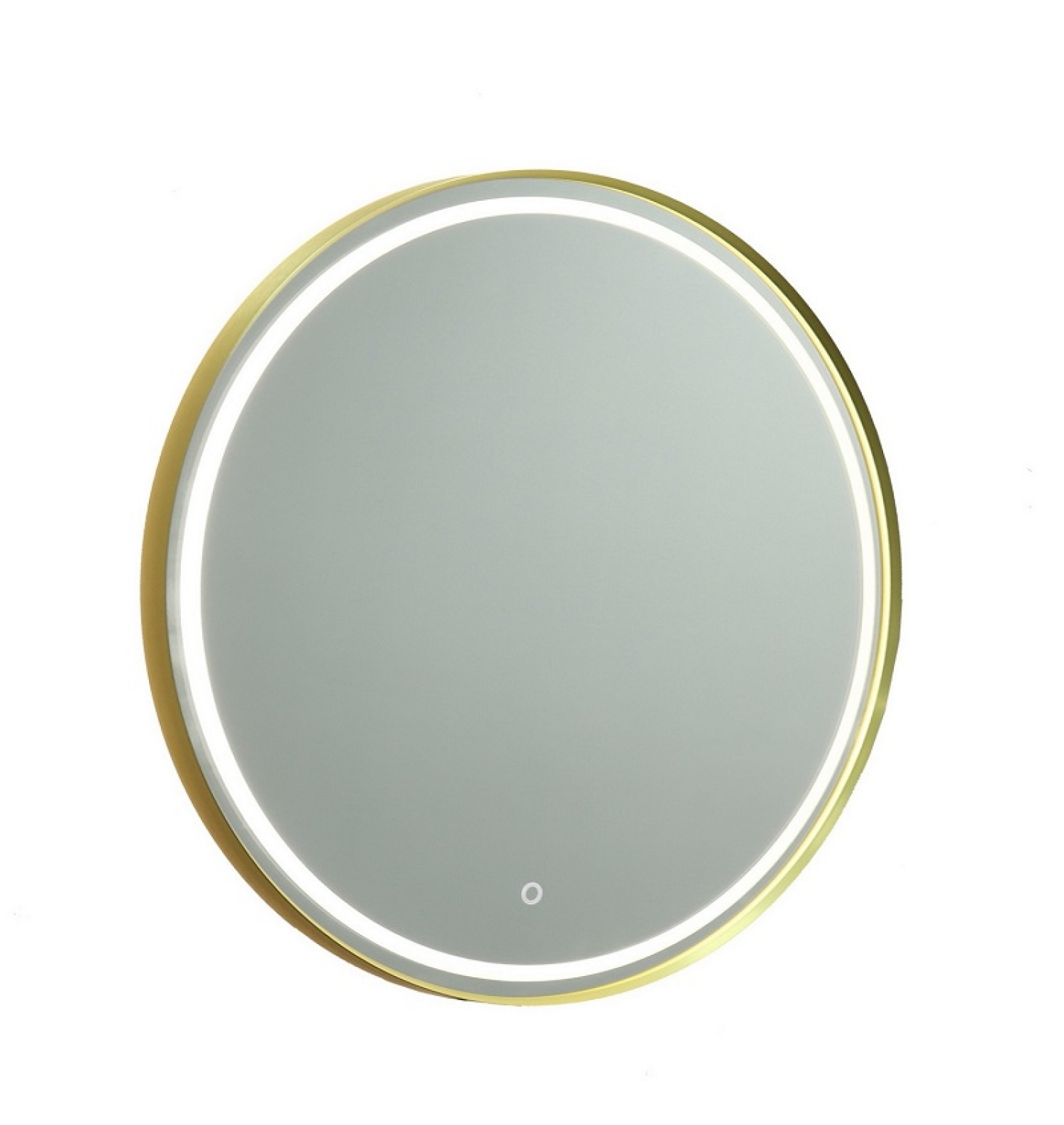 ENE-RD47 -Round Lighted Mirror for Bathroom with Adjustable Brightness