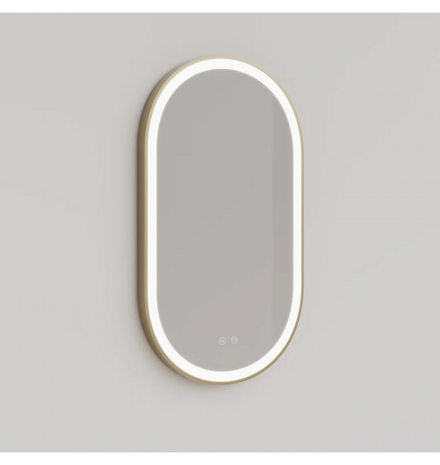 ENE-PL05 -Pill Shaped LED Mirror with Modern Design for Spas