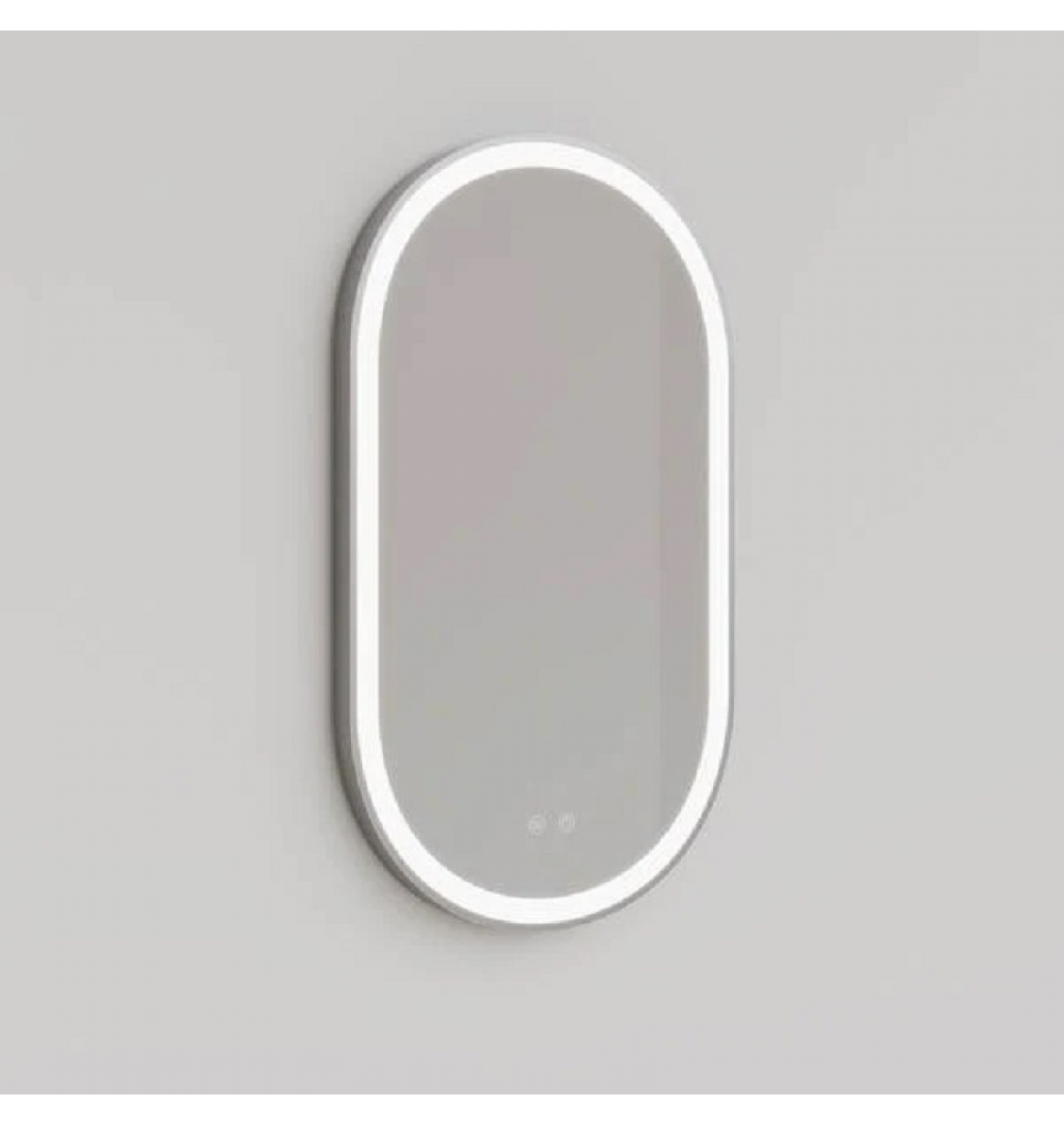 ENE-PL06 -Pill LED Mirror with Adjustable Brightness for Commercial Use