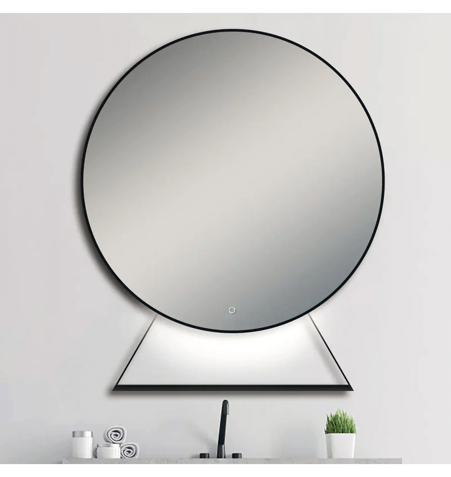 ENE-SF21 -Shelf LED Mirror Bulk Purchase for Bathrooms