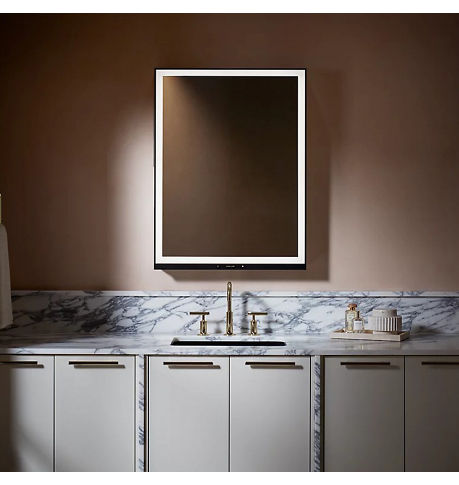 ENE-SC-15 -Wall-Mounted Special LED Bathroom Cabinet Mirror