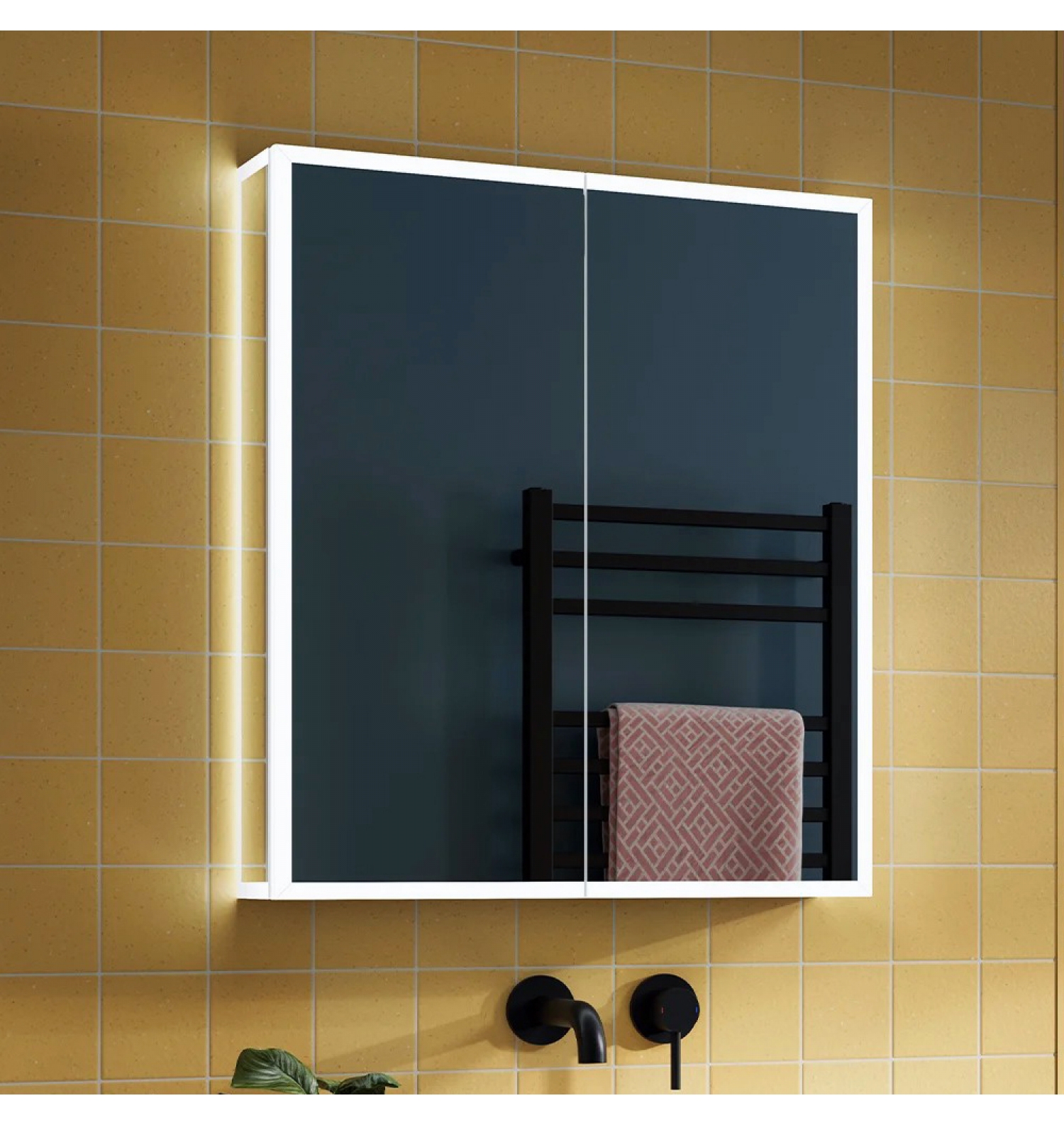 ENE-SC-38 -Modern Special LED Cabinet Mirror with Smart Controls