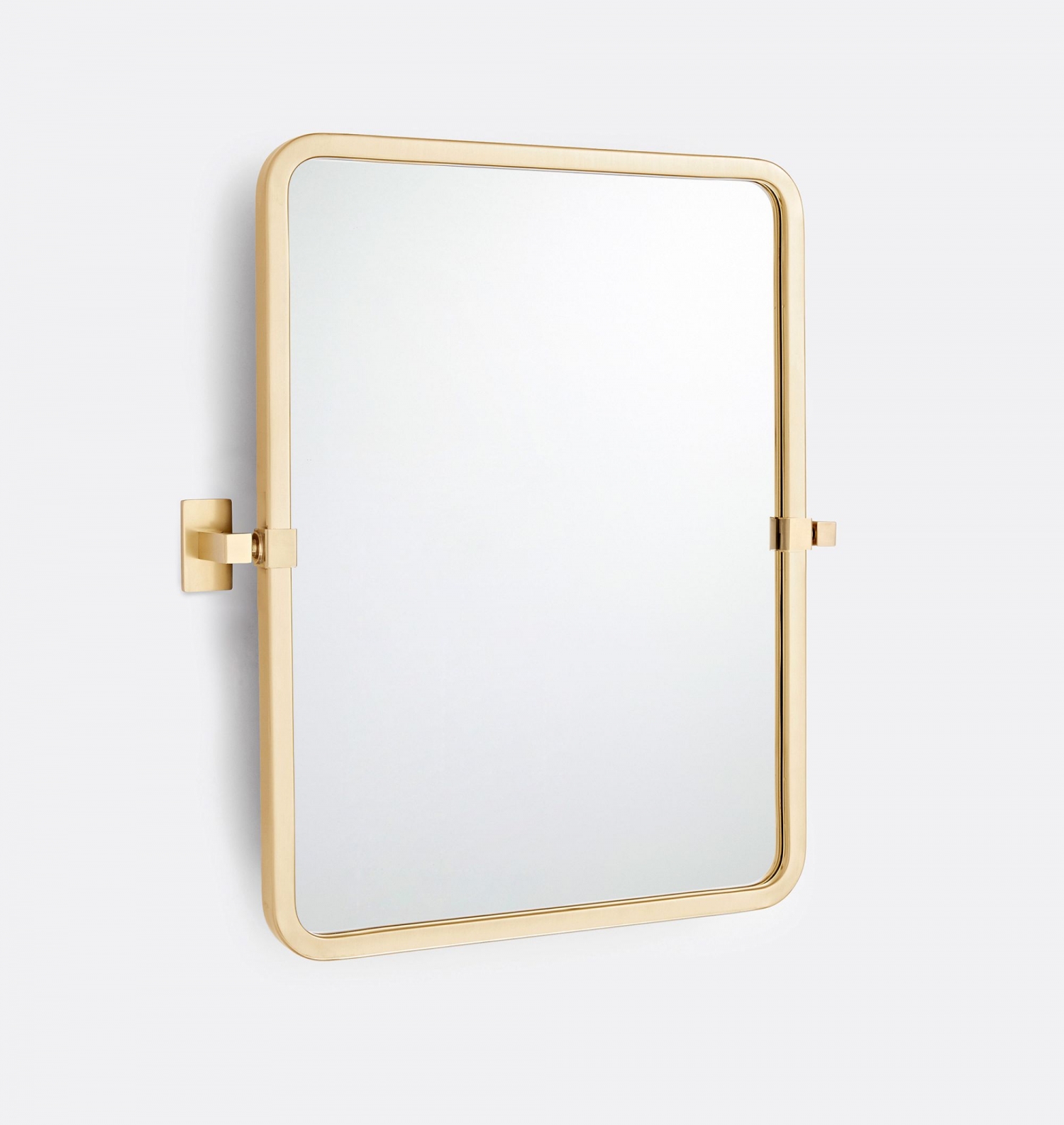 ENE-PFM054 -Pivoting Framed Mirror with Decorative Gold Frame for Luxury