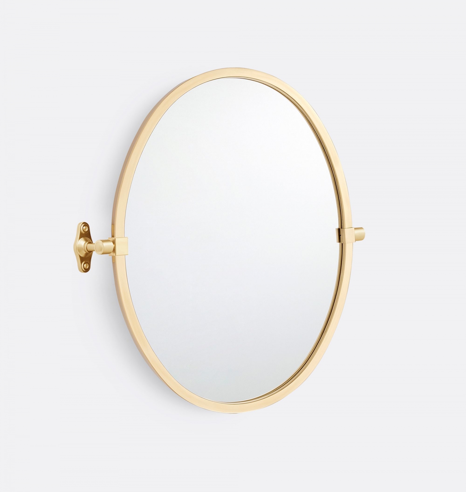 ENE-PFM024 -Round Pivoting Framed Mirror with Unique Styling