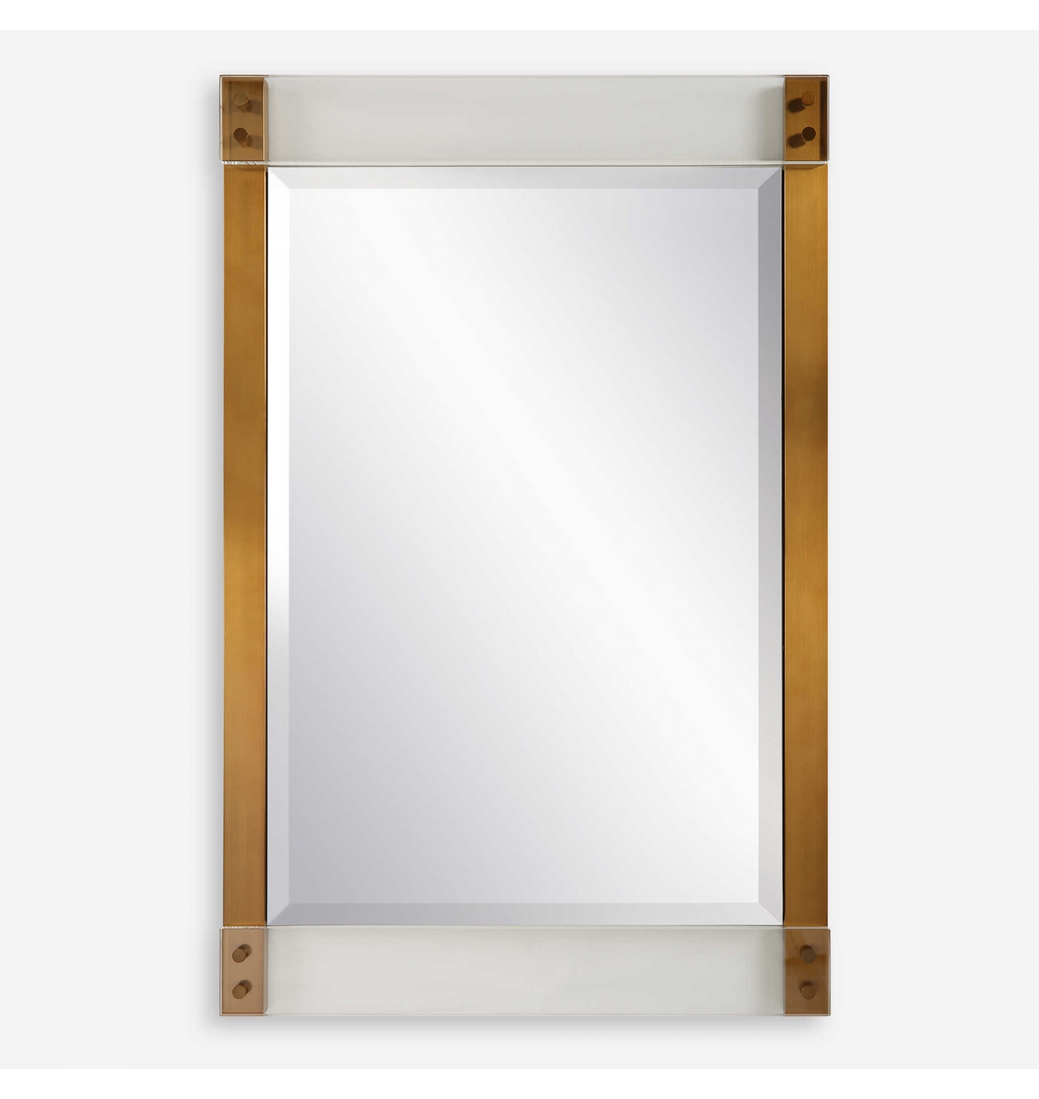 ENE-SFM027 -Framed Mirror with LED Lighting Integration