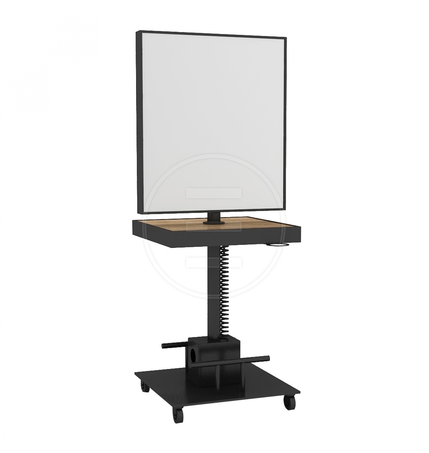 ENE-FSSM039 -Custom Free-Standing Salon Mirror for High-End Hotel Spas