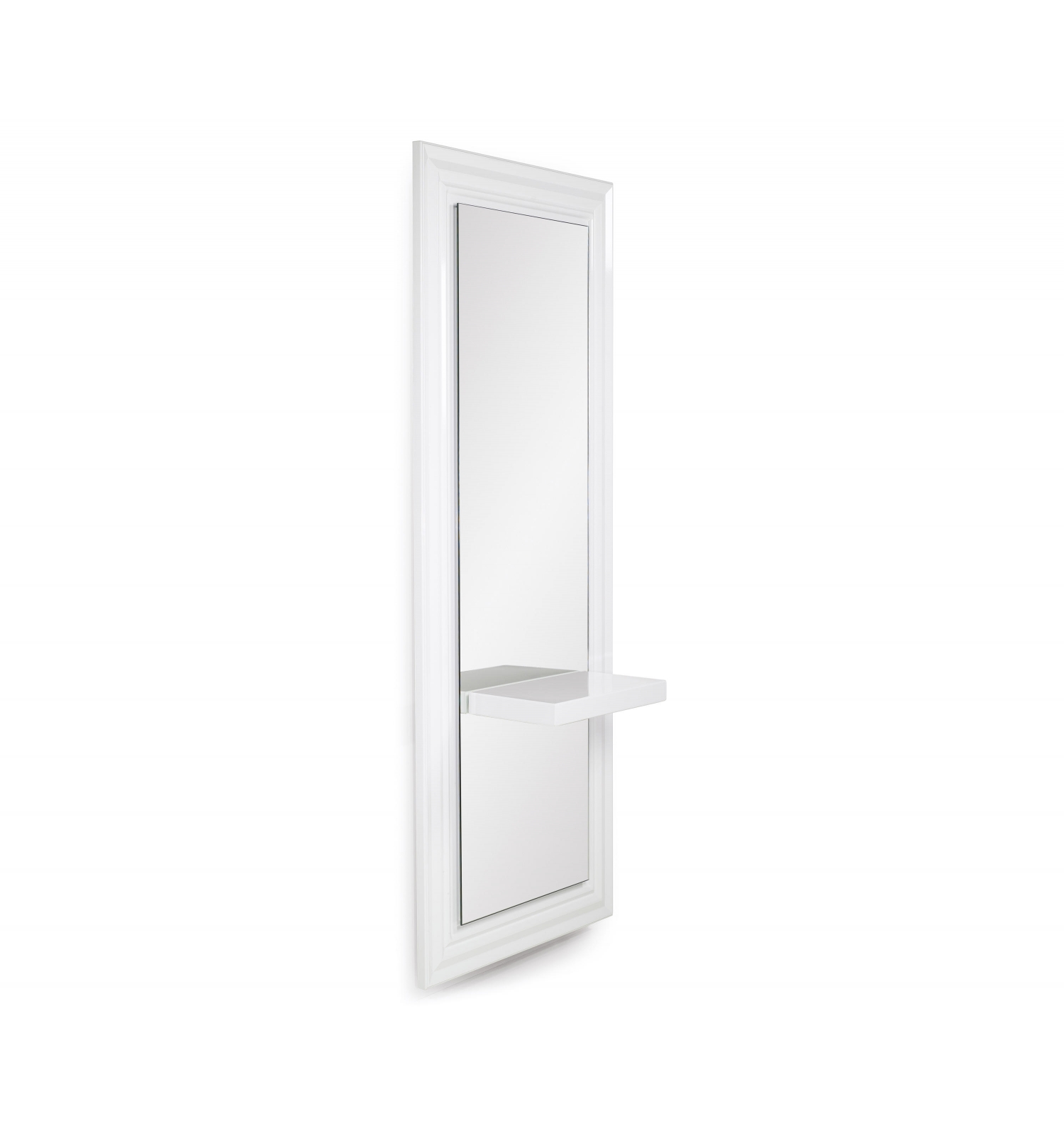 ENE-WMSM012 -High-Quality Framed Wall-Mounted Salon Mirror for Professional Use