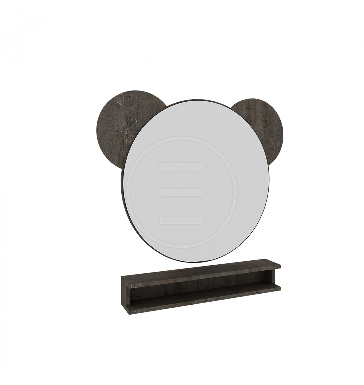 ENE-WMSM03 -Space-Saving Wall-Mounted Mirror for Modern Beauty Salons