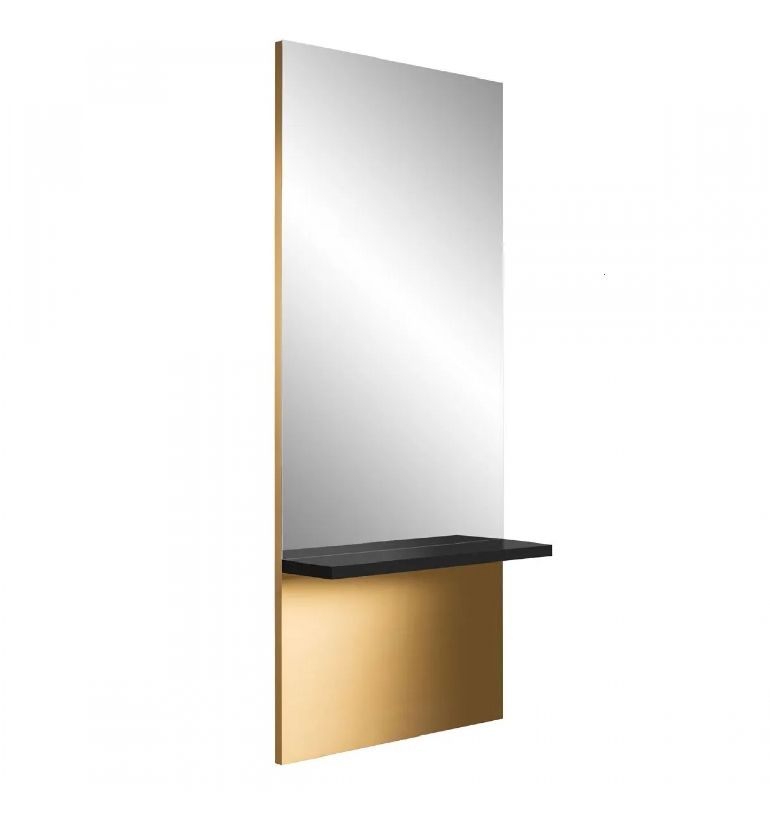 ENE-WMSM047 -High-Quality Wall-Mounted Salon Mirror with LED Lighting