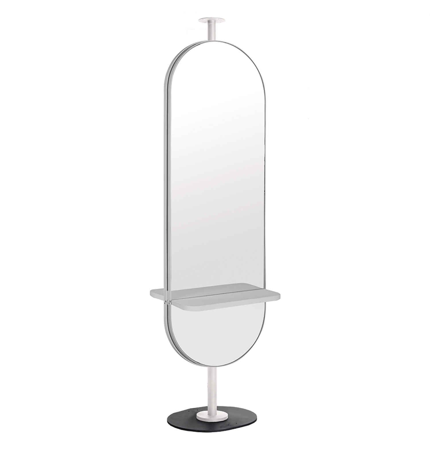 ENE-FSSM016 -Salon Mirror with LED Backlight and Free-Standing Support