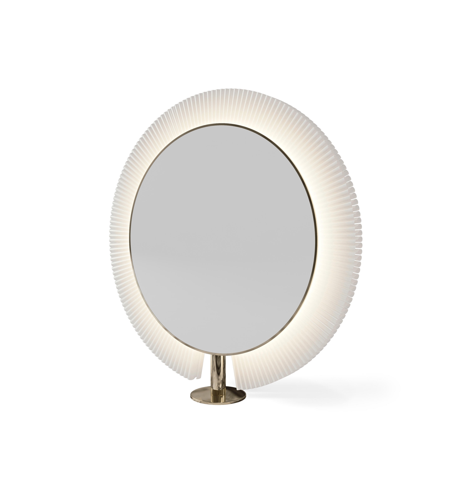 ENE-CSM012 -Space-Saving LED Countertop Mirror with Lightweight Design