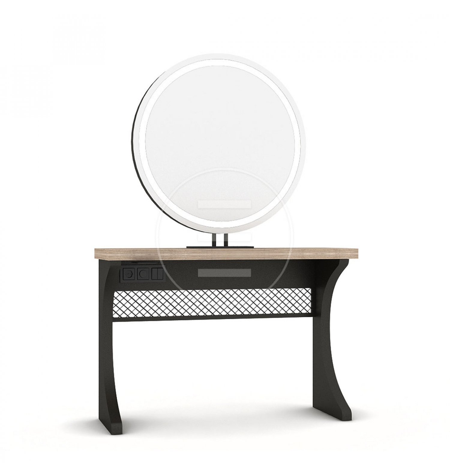 ENE-CSM037 -Luxury Countertop Mirror for High-End Salons