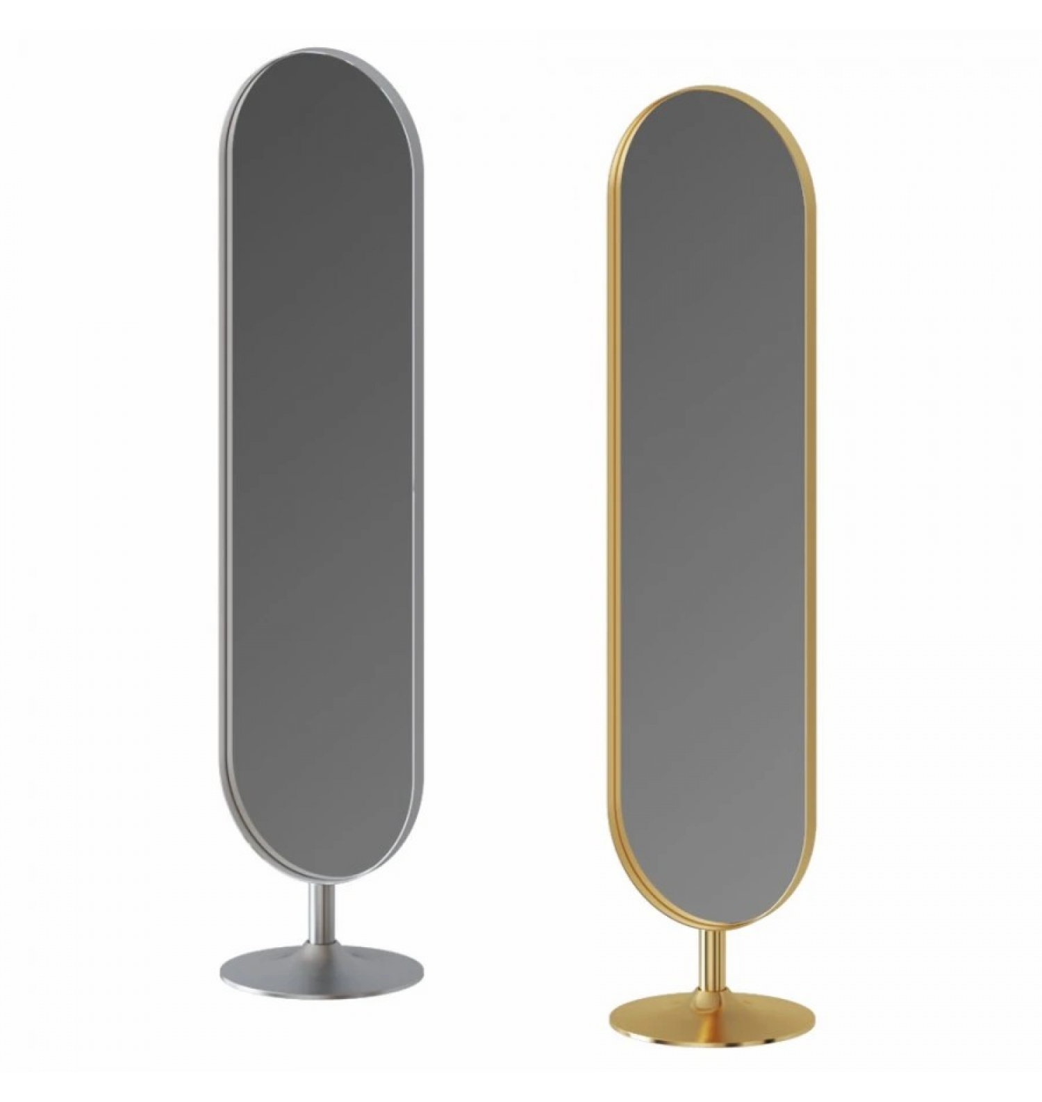 ENE-FSFL021 -  Illuminated Full-Length Mirror with Touch-Free Controls