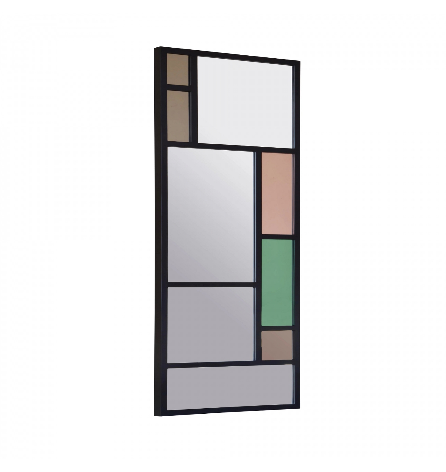 ENE-CCMD043 -Artistic Mirror with Crystalline Frame Details