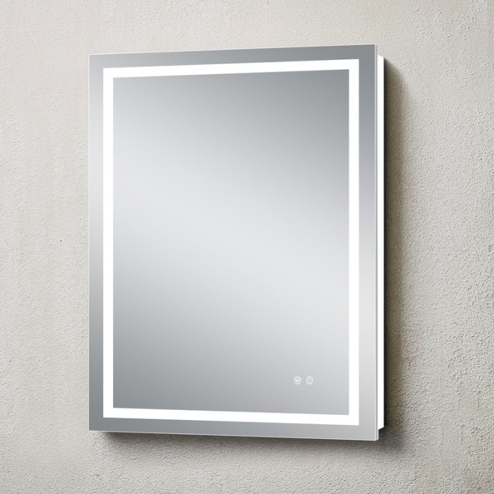 ENE-RC01 - Rectangular LED Bathroom Mirror with Adjustable Brightness