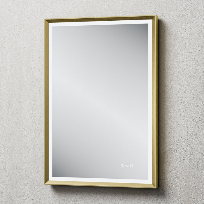 ENE-RC04 - Modern Rectangular LED Bathroom Mirror with Backlight