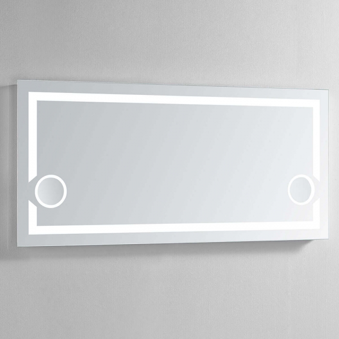 ENE-RC09 - Illuminated LED Bathroom Mirror with Magnification