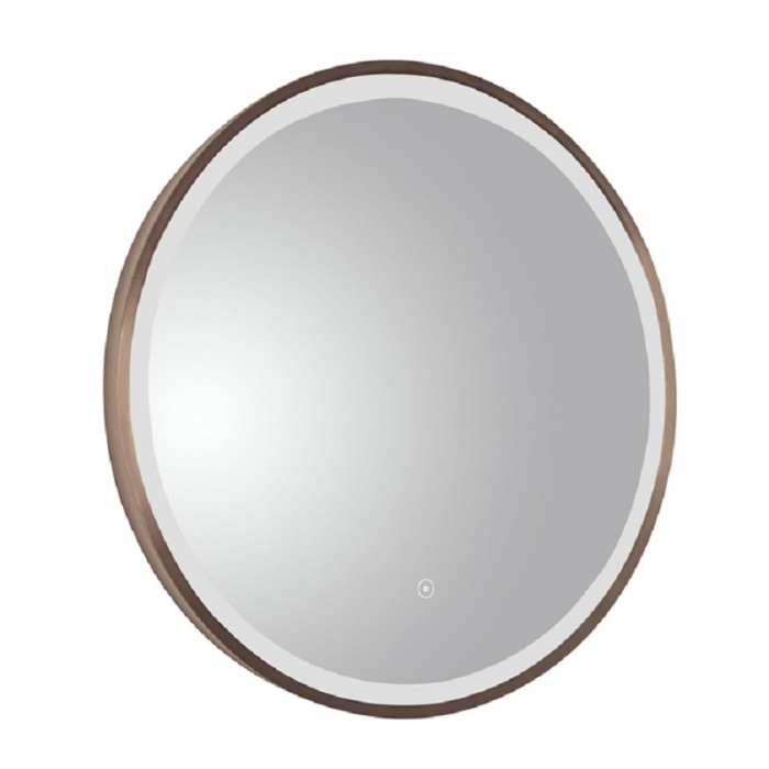 ENE-RD46 -LED Round Mirror for Commercial Use with Energy-Efficient Lighting