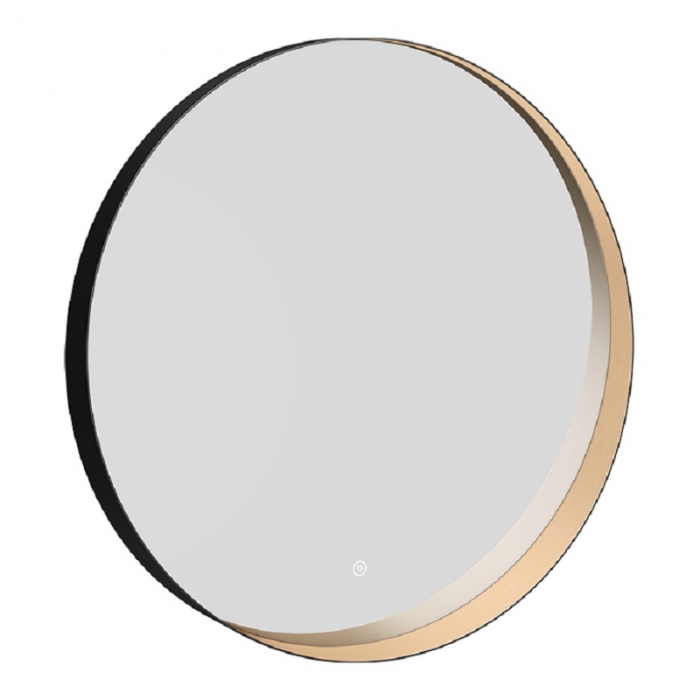 ENE-RD53 -Round LED Mirror for Hotels with Adjustable Lighting