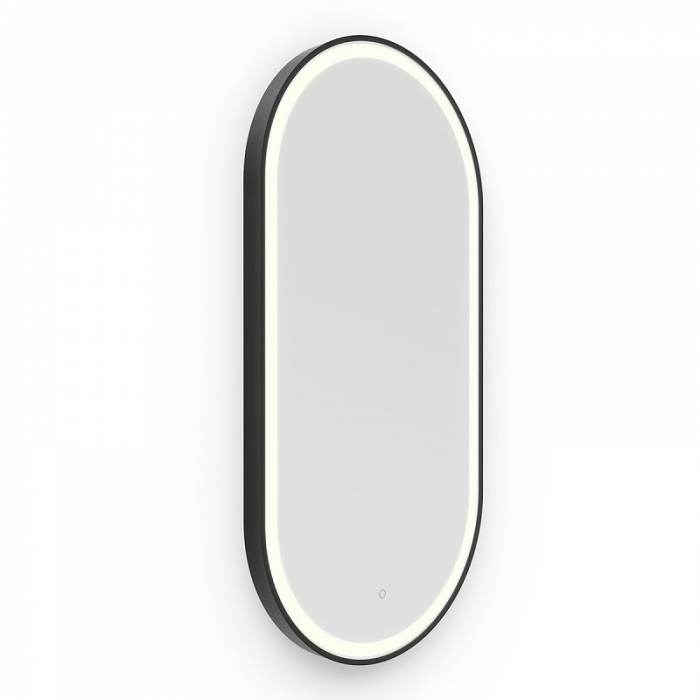 ENE-PL18 -Commercial Pill LED Mirror with Adjustable Brightness