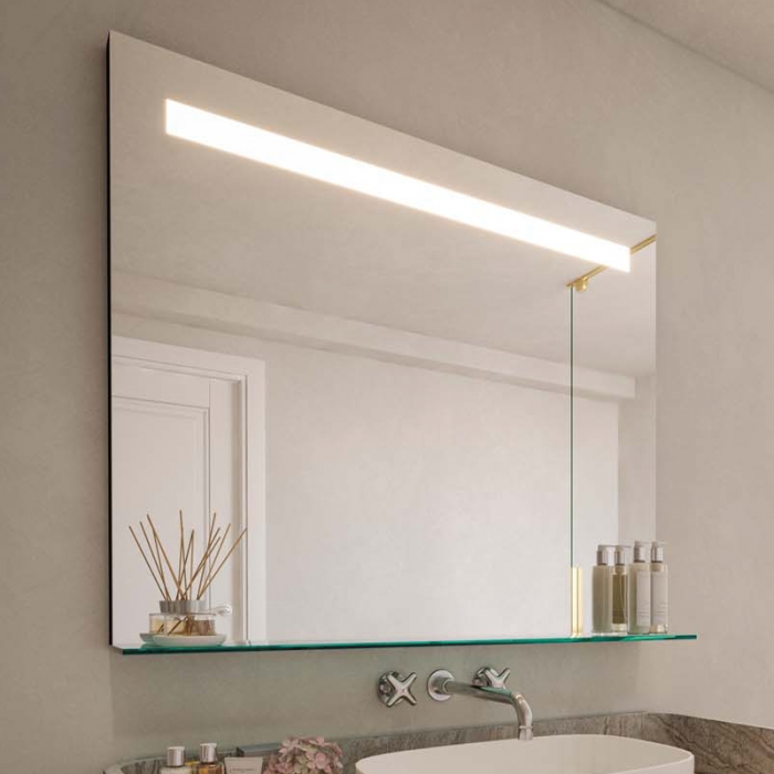 ENE-SF01 -Shelf LED Mirror for Bathroom Storage