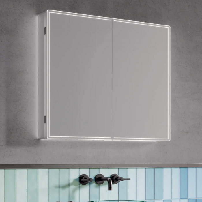 ENE-SC-22 -Special LED Bathroom Cabinet Mirror with Adjustable Shelves