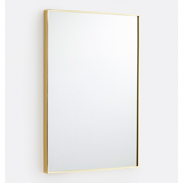 ENE-FM030 -Framed Mirror for Bathroom with Adjustable Shelves