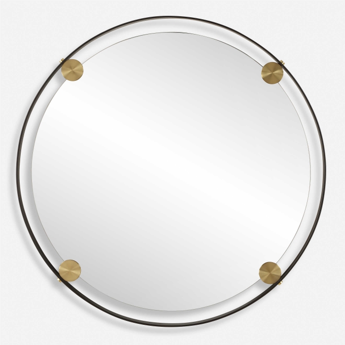 ENE-SFM04 -Round Special Framed Mirror with Decorative Design