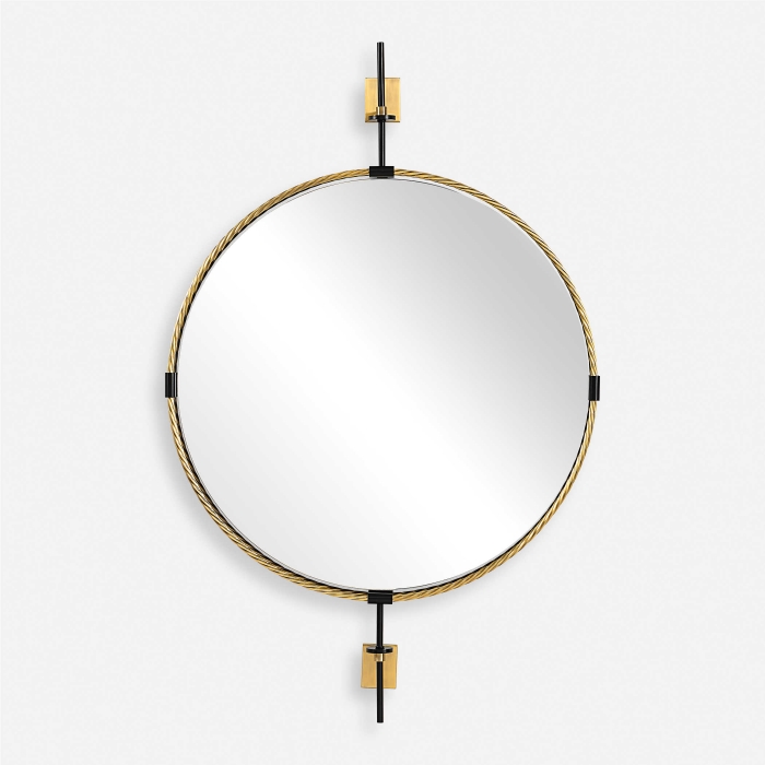 ENE-SFM01 -Round Special Framed Mirror for Luxury Bathrooms