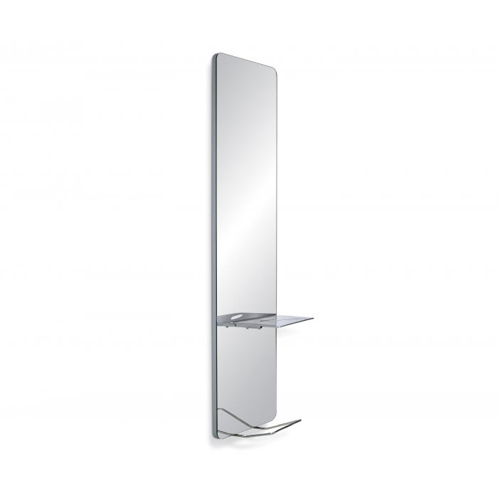 ENE-WMSM07 -Wall-Mounted Mirror for Salons with Built-in Storage