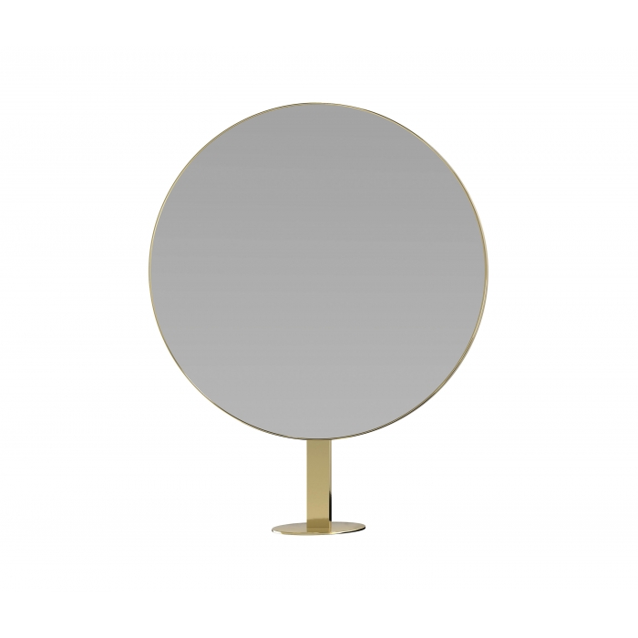 ENE-FSSM05 -Free-Standing Mirror with Built-In Storage for Beauty Salons