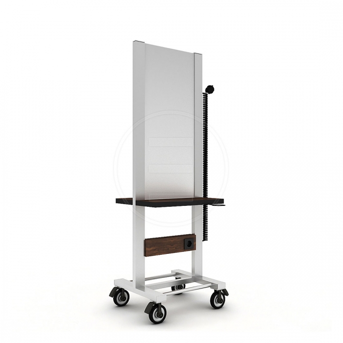 ENE-FSSM041 -Wall-Free Free-Standing Salon Mirror for Hair Salons and Studios