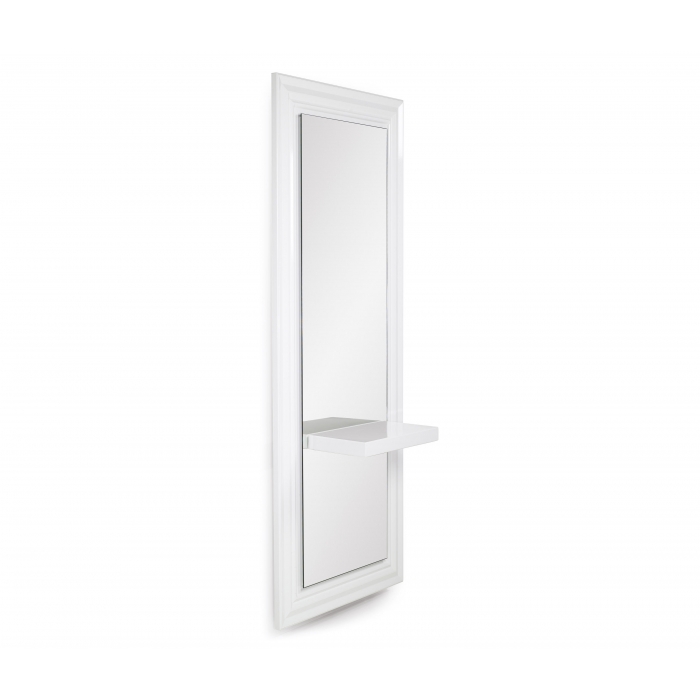 ENE-WMSM012 -High-Quality Framed Wall-Mounted Salon Mirror for Professional Use