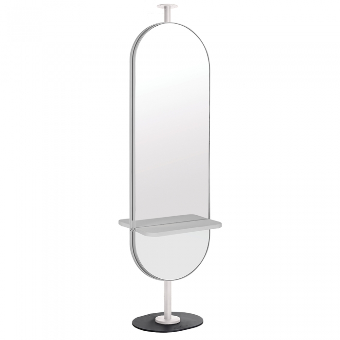 ENE-FSSM016 -Salon Mirror with LED Backlight and Free-Standing Support